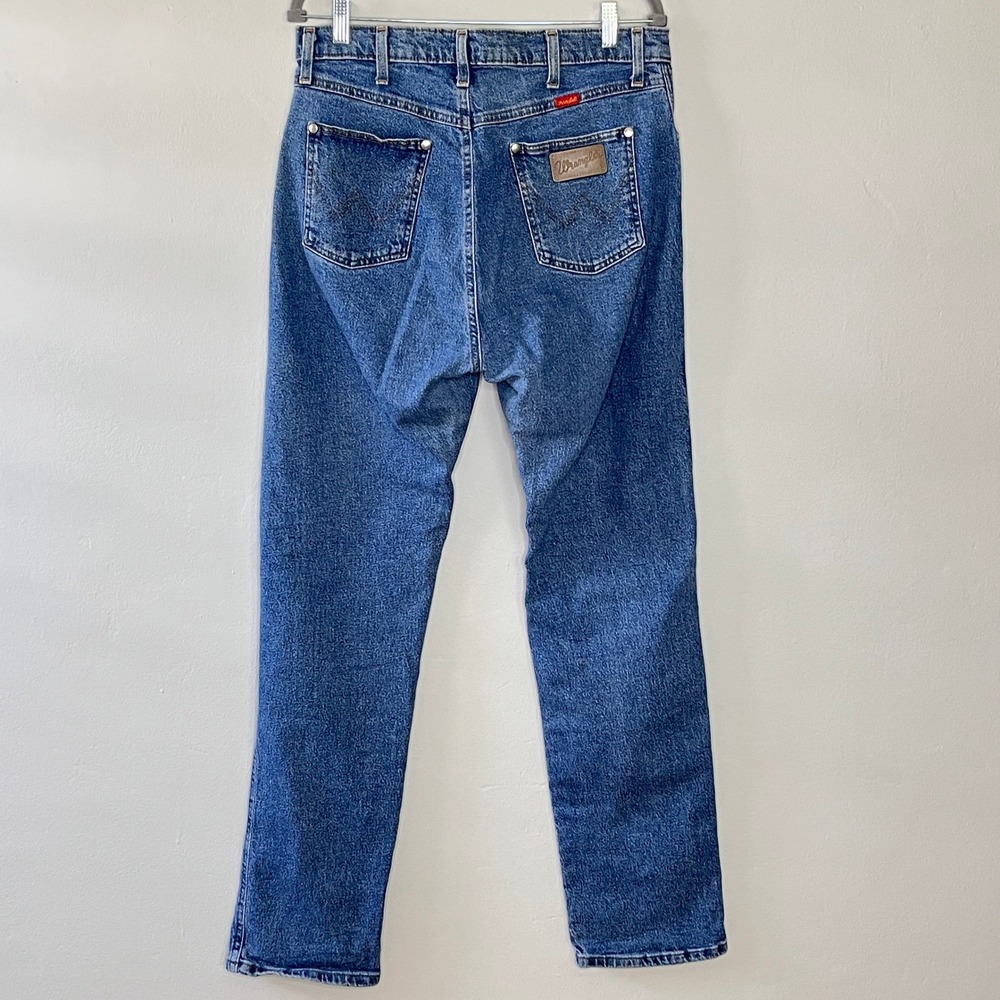 Wrangler Jeans Womens 15x32 Blue Denim High Rise‎ Classic Fit Western 14MWZLS